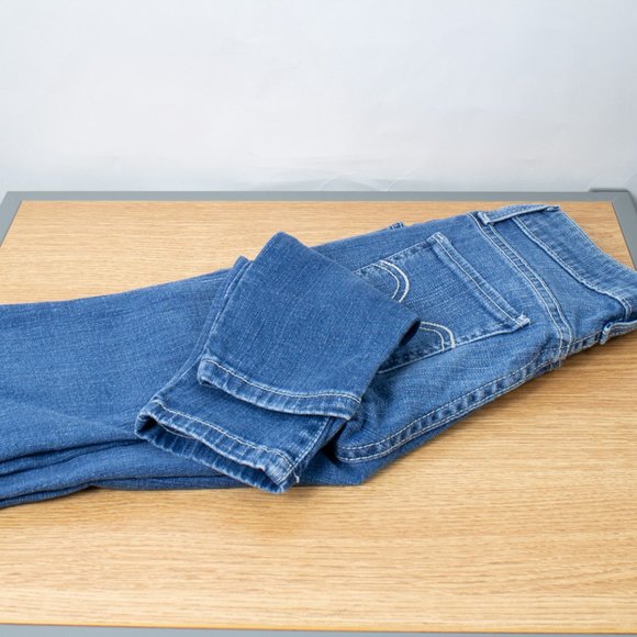 Levi's 535 Leggings 1 (25 X 28) Women's Juniors Denim Jeans Medium Wash - Picture 10 of 10